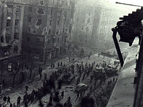 Scontri di piazza nella rivolta del 1956