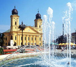 La Piazza Centrale di Debrecen