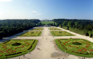 Il parco del castello di Schönbrunn