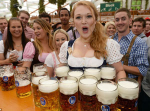 L'Oktoberfest di Monaco L'Oktoberfest di Monaco