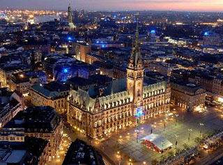 Il Municipio di Amburgo