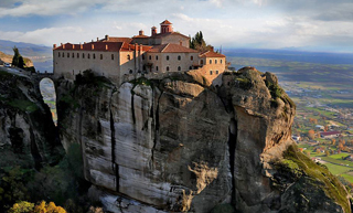 Un monastero a Meteora Un monastero a Meteora