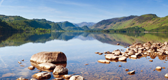 Il Lake District in un giorno di sole