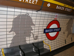 La fermata metro di Baker's Street