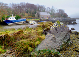  Il piccolo porto di Sneem, County Kerry