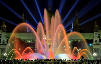 Fuente mágica de Montjuic