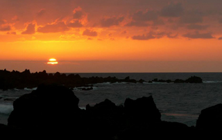 Tramonto a Puerto de la Cruz