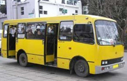 Un Marshrutka (маршру́тка), il trasporto pubblico più comune