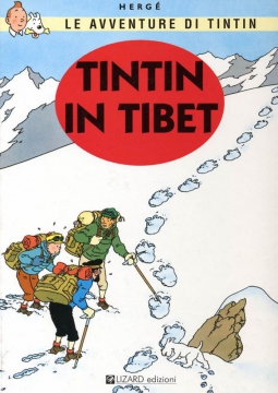 Tintin in Tibet, Copertina