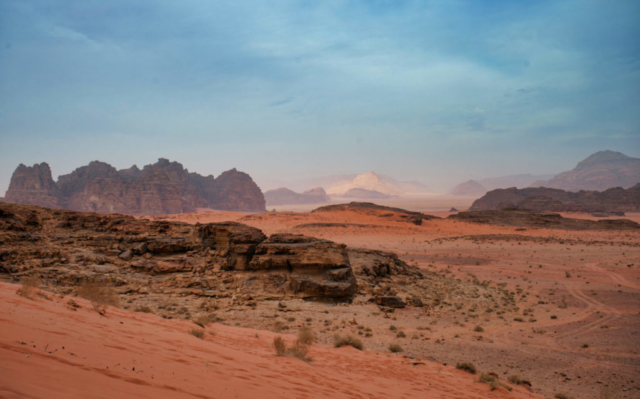 Il deserto del Wadi Rum