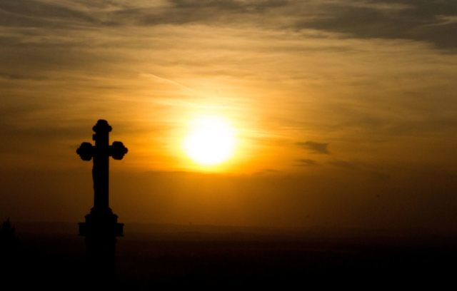 Tramonto dalla Collina Santa (Svatý Kopeček)