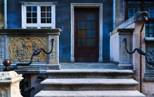 Una porta della città vecchia
