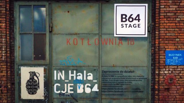 Un edificio del porto di Danzica