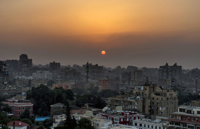 Tramonto sull'Isola di Zamalek