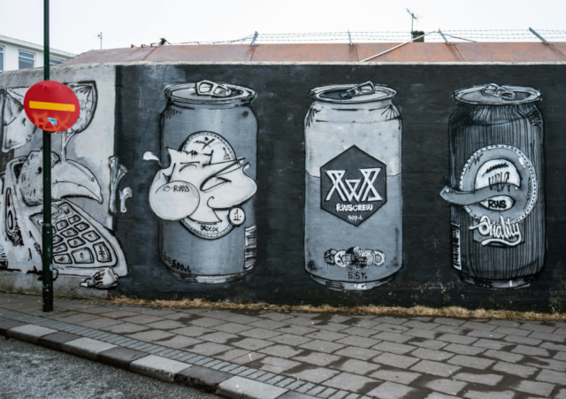 Murales in Reykjavík