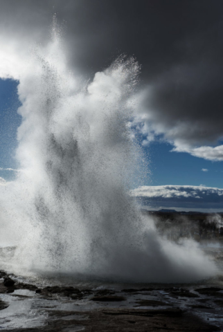 Il geyser gigante