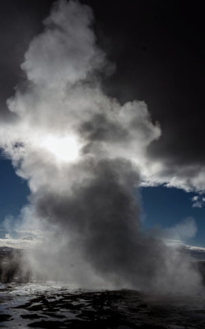 I vapori del geyser