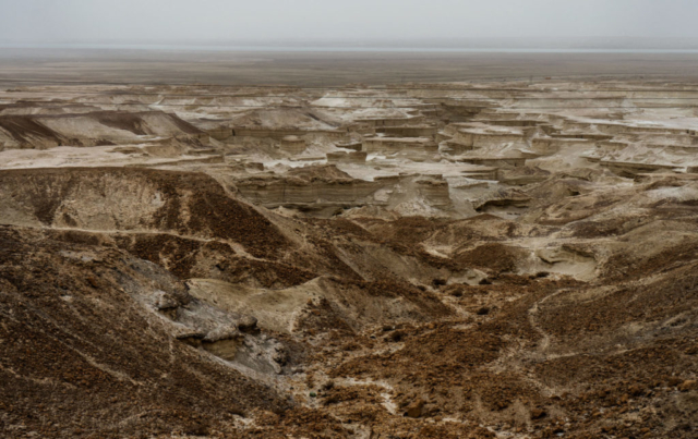 Nei pressi di Masada