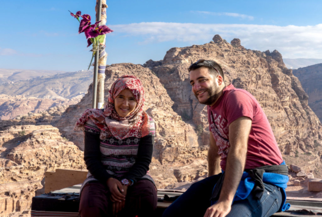 Beduini a Petra