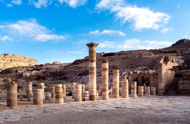 Colonne a Petra
